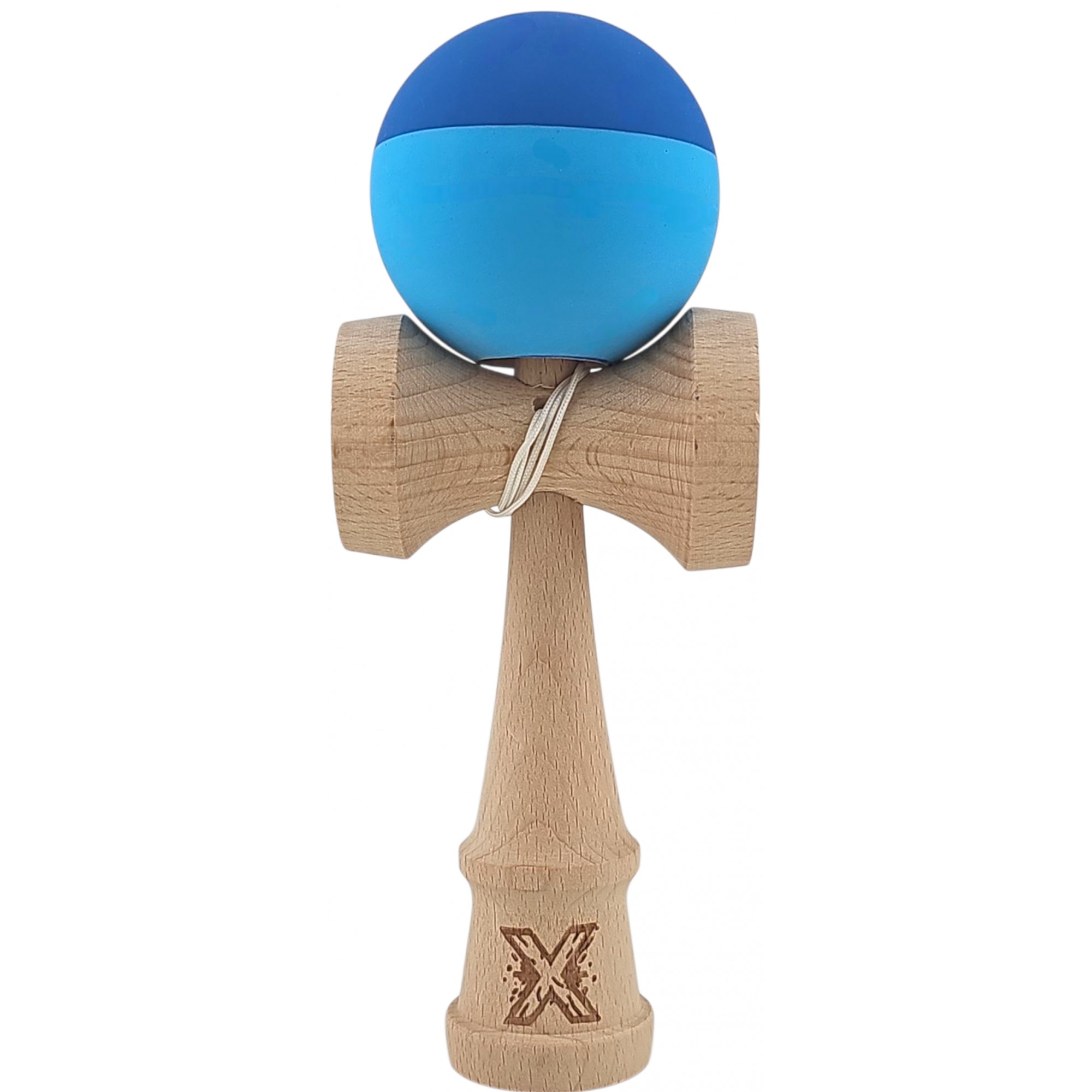 jucarie-kendama-x-originala-profesionala-flippy-din-lemn-rubber-grip-18-cm-albastru-bleu-main-68dfad0cd8060 Kendama X Originala, Profesionala, Embo, din Lemn, Rubber Grip, 18 cm, Albastru/Bleu - imagine 1
