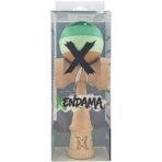 Kendama X Originala, Profesionala, Embo, Super Sticky din Lemn, 18 cm, Verde Mix - imagine 5
