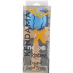 Kendama X Originala, Profesionala, Embo, din Lemn, Super Sticky, 18 cm, Albastru - imagine 5