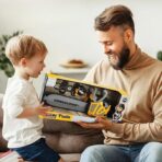 Jucarie Fierastrau Electric pentru Copii, Embo, cu Sunete și Lumini, Joc de Rol Interactiv, +3 Ani, 43 x 10 x 18.5 cm, Portocaliu - imagine 2