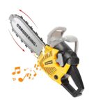 Jucarie Fierastrau Electric pentru Copii, Embo, cu Sunete și Lumini, Joc de Rol Interactiv, +3 Ani, 43 x 10 x 18.5 cm, Portocaliu - imagine 3