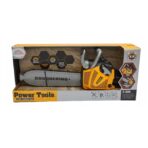 Jucarie Fierastrau Electric pentru Copii, Embo, cu Sunete și Lumini, Joc de Rol Interactiv, +3 Ani, 43 x 10 x 18.5 cm, Portocaliu - imagine 5
