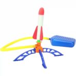 Jucarie pentru copii, lansator rachete cu piciorul, un lansator, 3 rachete, fara lumina - imagine 5