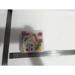 Jucarie Pentru Copii Montessori Embo, Cub din Lemn, Asamblare Fete, 64 de Carti Distractive, pentru Baieti si Fete, Varsta +3 ani, Educativ, Ambalaj din plastic, 12 x 12 x 3 cm, multicolor - imagine 13