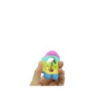 Jucarie senzoriala antistres cu ventuza de decompresie, Antrenare antebrat, Fidget Toy, Model Among Us, Macarons - imagine 4