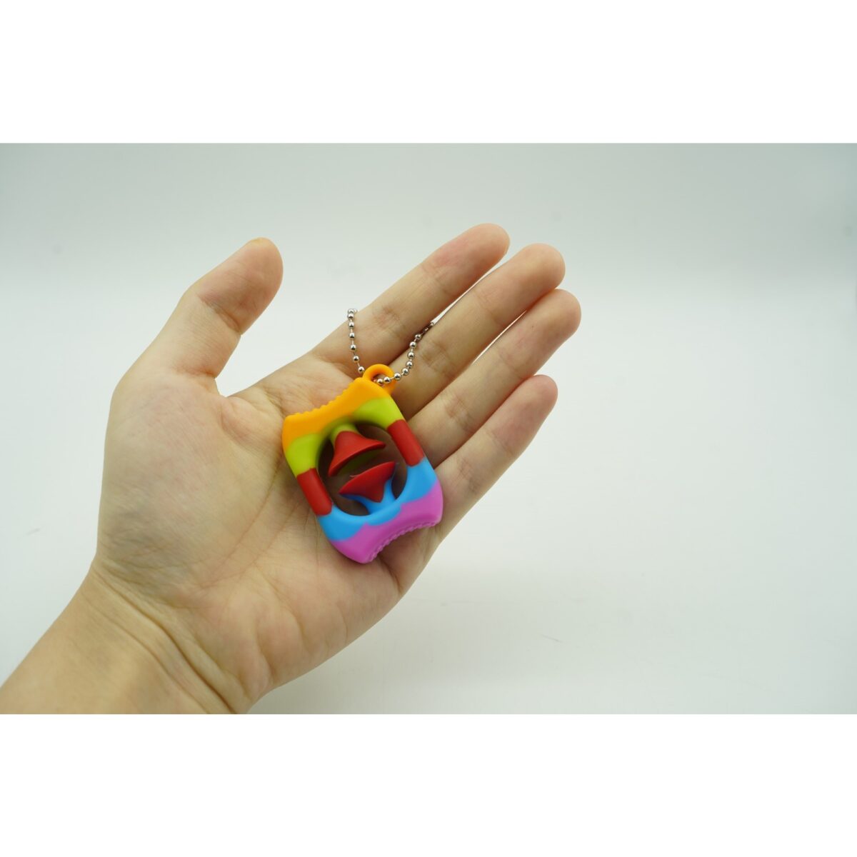 Jucarie Senzoriala Antistres cu Ventuza de Decompresie, Fidget Toy, Multicolor - imagine 3
