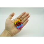 Jucarie Senzoriala Antistres cu Ventuza de Decompresie, Fidget Toy, Multicolor - imagine 3