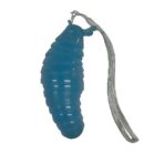 Jucarie Senzoriala Antistres, Embo, Fidget Toys, Omida Tip Breloc, 11 cm, +3 Ani, Albastru Transparent - imagine 2