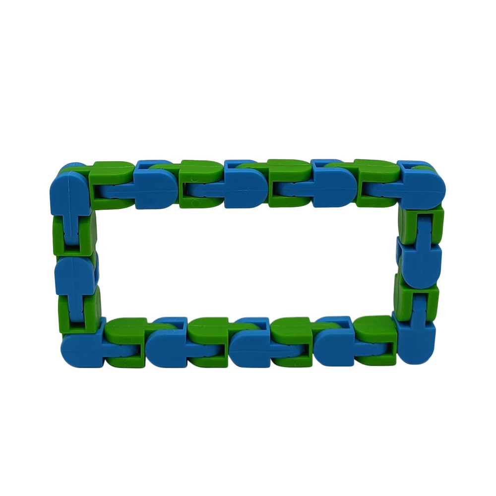 jucarie-senzoriala-antistres-flippy-puzzle-de-imbinat-tip-sarpe-24-piese-3-ani-verde-albastru-6629d48d48079 Jucărie Senzorială Antistres Embo - Puzzle de Îmbinat Tip Șarpe, 24 Piese, +3 Ani, Verde/Albastru - imagine 4