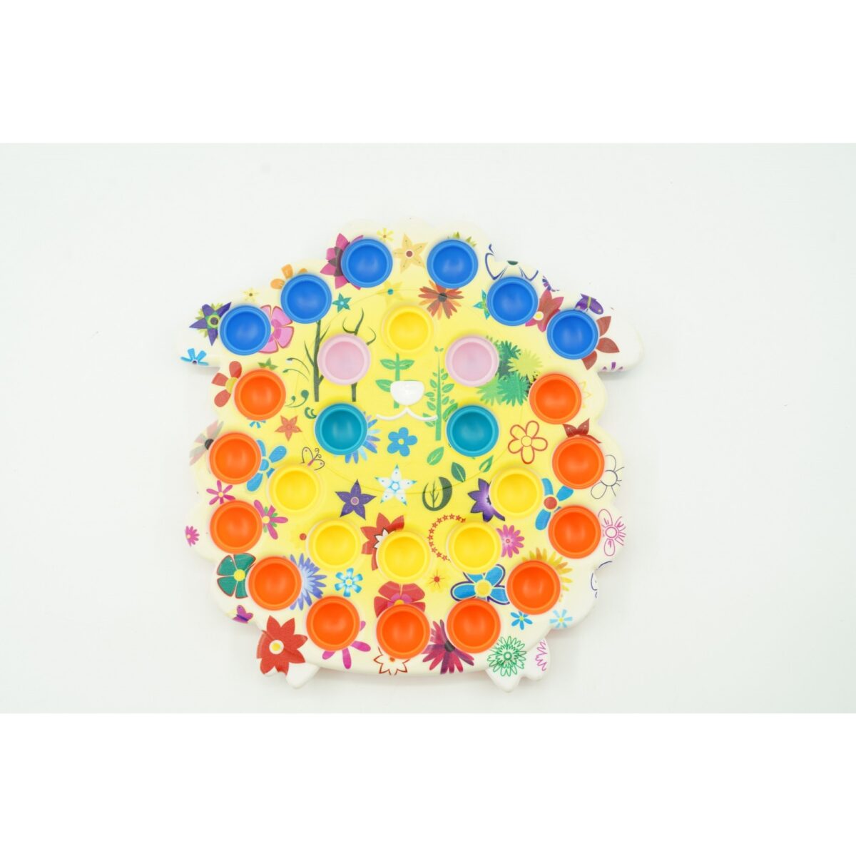 Jucarie senzoriala antistres, Simple Dimple, Oaie, Multicolor, V2 - imagine 2