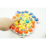 Jucarie senzoriala antistres, Simple Dimple, Oaie, Multicolor, V2 - imagine 6