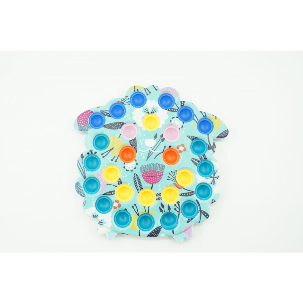 Jucarie senzoriala antistres, Simple Dimple, Oaie, Multicolor, V3 - imagine 2