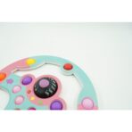Jucarie senzoriala antistres, Simple Dimple, Volan, Multicolor, V1 - imagine 3