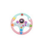 Jucarie senzoriala antistres, Simple Dimple, Volan, Multicolor, V1