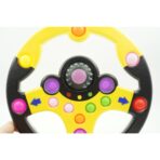 Jucarie senzoriala antistres, Simple Dimple, Volan, Multicolor, V2 - imagine 5