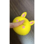 Jucarie Squish Toy Embo, model pisica galbena - imagine 2