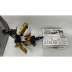 Jucarie Transformabila 2in1, Embo, Golden Wing Flying Dragon, Masina/Dragon, Atractie Magnetica, +6 Ani, din ABS, Auriu - imagine 5