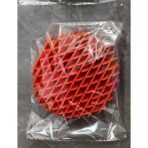 Jucarie Worm Fidget de Decompresie, Embo, Anti Stres, Dimensiune Compacta 10 cm, Dimensiune Extinsa 24.5 cm, Portocaliu - imagine 2