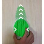 Jucarie Worm Fidget de Decompresie, Embo, Anti Stres, Dimensiune Compacta 10 cm, Dimensiune Extinsa 24.5 cm, Verde - imagine 5