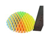 Jucarie Worm Fidget de Decompresie, Embo, Anti Stres, Dimensiune Compacta 10 cm, Dimensiune Extinsa 24.5 cm, Multicolor - imagine 2