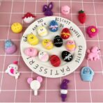 Jucarii Senzoriale Fidget Toy Squishy, Embo, Anti-Stres, +3 Ani. Model Tematic Paste, Multicolor - imagine 3