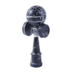 Kendama Ball Full Crack Alb Lemn Fag Negru - imagine 2