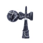 Kendama Ball Full Crack Alb Lemn Fag Negru - imagine 3