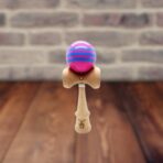 Kendama Ball Originala Roz Cu 3 Dungi Bleu - imagine 2