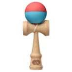 Kendama USA Kaizen Split SilkKZN603 Coral Turcuoaz - imagine 2