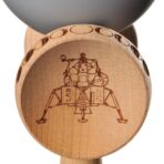 Kendama USA Pro Model Moon Rock Grey PRO505 Gri - imagine 4