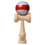 Kendama USA Tribute TRB104 Single Stripe Gri Rosu