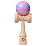 Kendama USA Tribute TRB303 Triple Stripe Roz Bleu - imagine 2