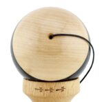 Kendama X FREQUENCY Originala, Profesionala, Embo, Big Cups V2, Super Sticky cu Cupe Mari, Rulment Metalic, din lemn 18 cm, Ata 55 cm, Negru/Maro - imagine 8