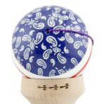 Kendama X Originala CHICANOS, Profesionala, Embo, Cupe Mari KING SIZE V3, Super Sticky, Gaura in Baza, Rulment Metalic, din lemn 18 cm, Ata 55 cm, Mov/Alb - imagine 9