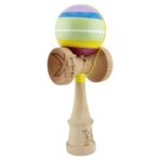 Kendama X SPECTRUM Originala, Profesionala, Embo, Big Cups V2, Super Sticky Legendary Cupe Mari, Rulment Metalic cu Ata 55 cm, Multicolor - imagine 2