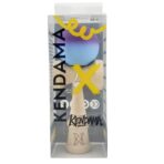 Kendama X Originala, Profesionala, Embo, Big Cups V2, Rubber Grip cu Cupe Mari, Rulment Metalic cu Ata 55 cm, Gradient Mov/ Albastru - imagine 5