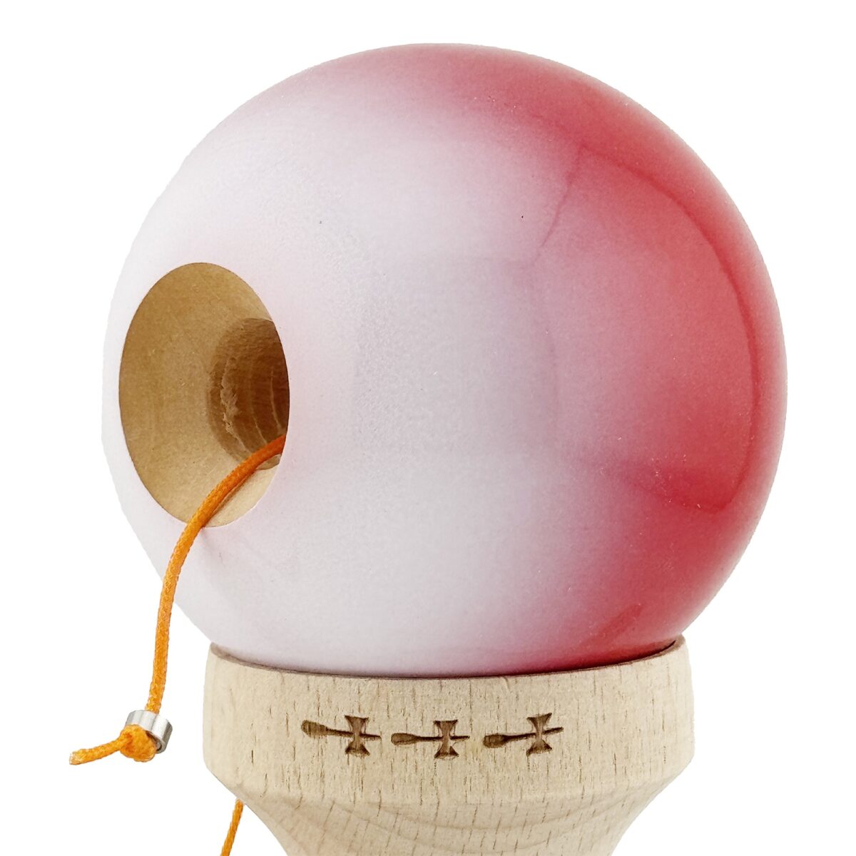 kendama-x-originala-profesionala-flippy-big-cups-v2-super-sticky-cu-cupe-mari-din-lemn-18-cm-rulment-69173029b5b8a Kendama X Originala, Profesionala, Embo, Big Cups V2, Super Sticky cu Cupe Mari, din lemn 18 cm, Rulment Metalic cu Ata 55 cm, Gradient Rosu/Alb - imagine 5