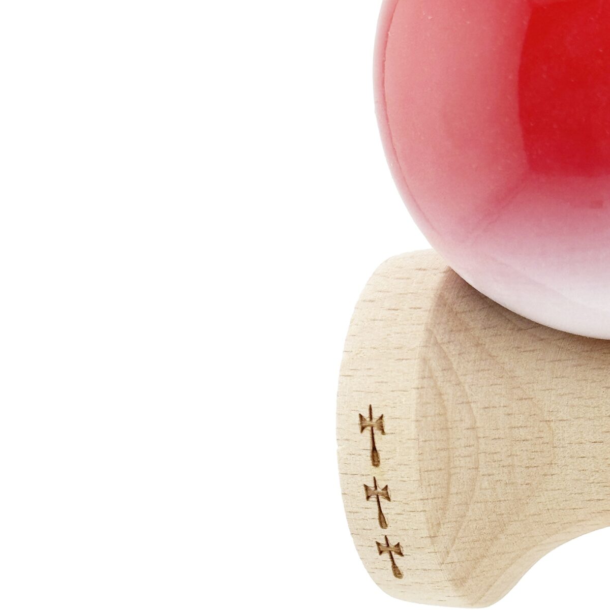 kendama-x-originala-profesionala-flippy-big-cups-v2-super-sticky-cu-cupe-mari-din-lemn-18-cm-rulment-69173029f3f01 Kendama X Originala, Profesionala, Embo, Big Cups V2, Super Sticky cu Cupe Mari, din lemn 18 cm, Rulment Metalic cu Ata 55 cm, Gradient Rosu/Alb - imagine 6