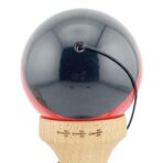 Kendama X Originala, Profesionala, Embo, Big Cups V2, Super Sticky cu Cupe Mari, Rulment Metalic, din lemn 18 cm, Ata 55 cm, Negru/Rosu - imagine 9