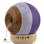 Kendama X Originala, Profesionala, Embo, Big Cups V2, Super Sticky Legendary Cupe Mari, Rulment Metalic cu Ata 55 cm, Purpuriu/Mov/Lila - imagine 5