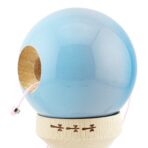 Kendama X Originala, Profesionala, Embo, Big Cups V2, Super Sticky Cupe Mari, Rulment Metalic cu Ata 55 cm, Albastru/Gri/Bleu - imagine 5