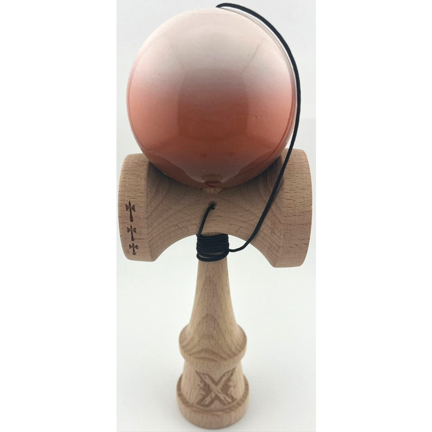 kendama-x-originala-profesionala-flippy-big-cups-v2-super-sticky-rulment-metalic-cu-ata-55-cm-alb-maro-main-690ef6669fc4c Kendama X Originala, Profesionala, Embo, Big Cups V2, Super Sticky cu Cupe Mari, din lemn 18 cm, Rulment Metalic cu Ata 55 cm, Alb/Maro - imagine 1