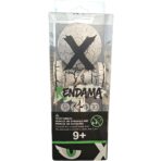 Kendama X Originala, Profesionala, Embo, Cracked, din Lemn, 18 cm, Alb/Negru - imagine 4