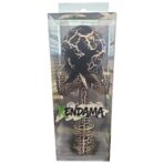 Kendama X Originala,  Profesionala, Embo, Cracked, din Lemn, 18 cm,  Negru Alb - imagine 4