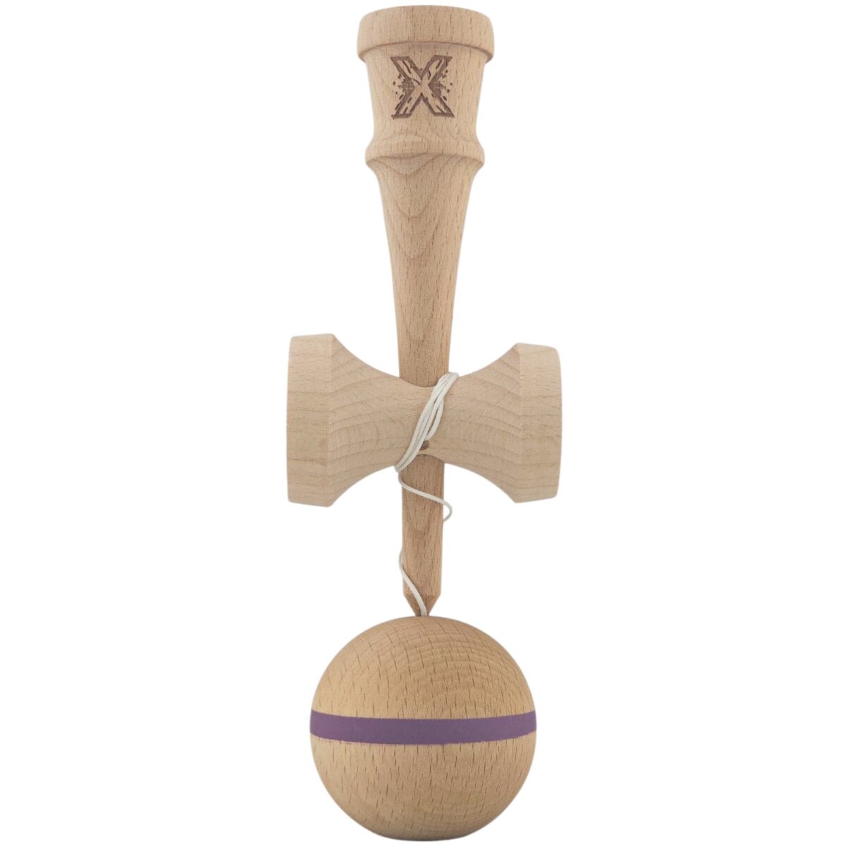 kendama-x-originala-profesionala-flippy-din-lemn-18-cm-dunga-mov-68e3d84702931 Kendama X Originala, Profesionala, Embo, din Lemn, 18 cm, Dunga Mov - imagine 2