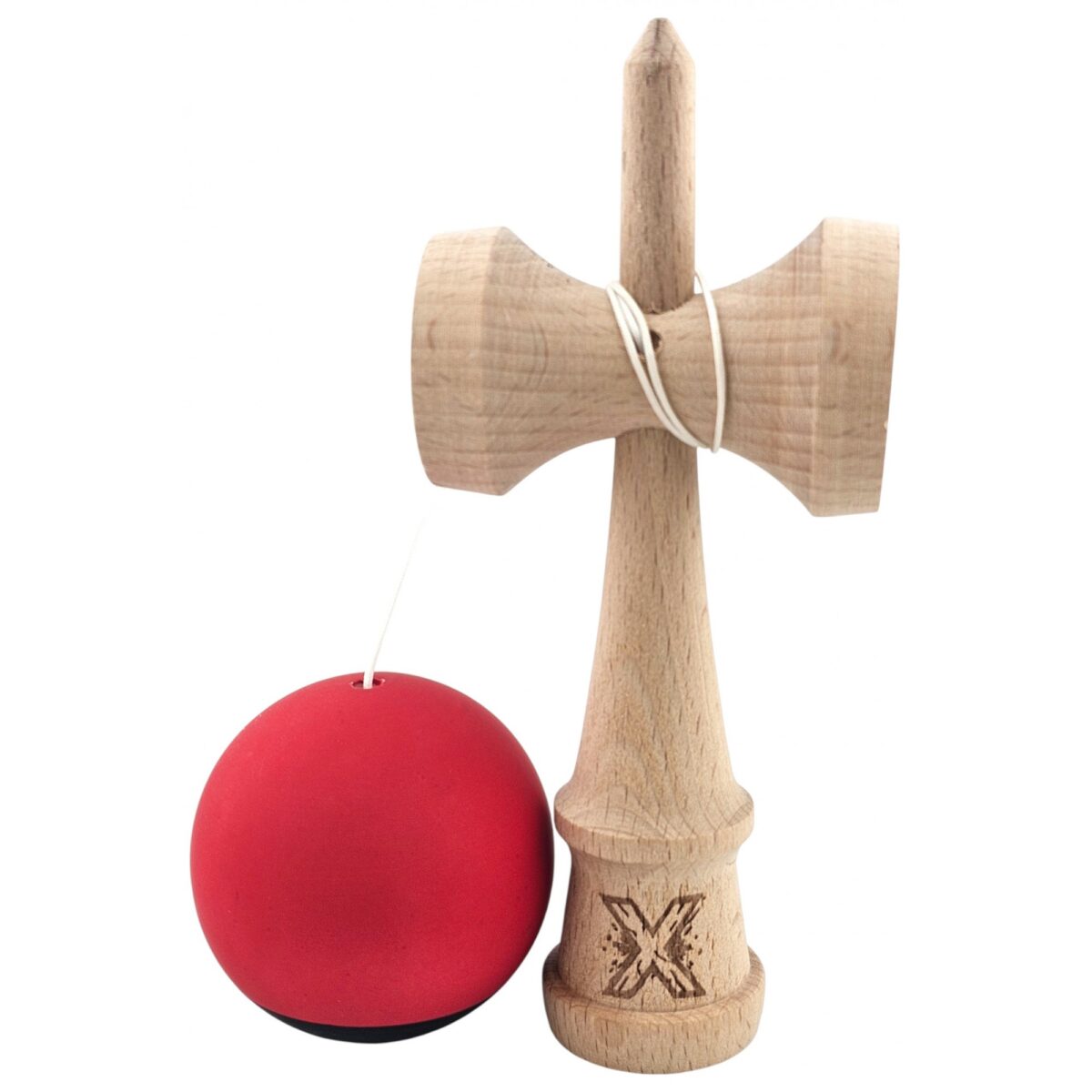 kendama-x-originala-profesionala-flippy-din-lemn-18-cm-rubber-grip-negru-rosu-6900b343cb62a Kendama X Originala, Profesionala, Embo, din Lemn, 18 cm, Rubber Grip, Negru/Rosu - imagine 2