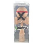 Kendama X Originala, Profesionala, Embo, din Lemn, 18 cm, Special, Model cu Dunga, Rosu - imagine 4