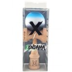 Kendama X Originala, Profesionala, Embo, Big Cups V2, Rubber Grip cu Cupe Mari, Rulment Metalic cu Ata 55 cm, Gradient Albastru/Alb/Negru - imagine 4