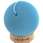 Kendama X Originala, Profesionala, Embo, Big Cups V2, Rubber Grip cu Cupe Mari, Rulment Metalic cu Ata 55 cm, Gradient Albastru/Alb/Negru - imagine 5