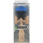 Kendama X Originala, Profesionala, Embo, din Lemn, Rubber Grip, 18 cm, Albastru/Negru - imagine 5